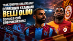 Yapay zeka açıkladı: Trabzonspor-Galatasaray derbisinin kazananı belli oldu