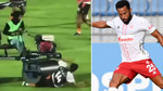 Süper Lig'in eski yıldızı silindirin altında kaldı: Futbol sahasında sıra dışı kaza