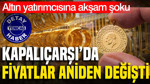 Kapalıçarşı'da akşam altın fiyatları ne kadar oldu? Gram altın çeyrek altın kaç TL? (21 Eylül)