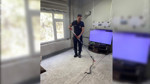 Hatay’da eve giren yılan itfaiye ekiplerince yakalandı