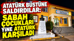 Muğla'da Saldırıya Uğrayan Atatürk Büstü Yenilendi