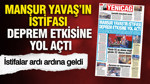 YENİÇAĞ Gazetesi: Mansur Yavaş’ın istifası deprem etkisine yol açtı