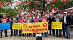 Ordu’da emekliler sokağa çıktı