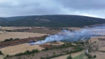 Çorum'da Anız Yakan Kişiye Dron Denetimiyle Cezai İşlem