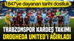 Trabzonspor kardeş takımı Drogheda United'ı ağırladığı maçta tek gol çıktı