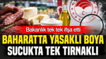 Bakanlık tek tek ifşa etti: Baharatta yasaklı boya, sucukta tek tırnaklı