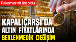 Kapalıçarşı'da altın bugün ne kadar? Gram altın, çeyrek altın kaç TL oldu? (1 Ekim 2026)