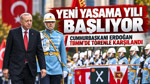 Yeni yasama yılı başlıyor: Cumhurbaşkanı Erdoğan TBMM'de törenle karşılandı