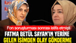 Fatma Betül Sayan'ın yerine gelen isimden olay gönderme: Fon soruşturması sonrası istifa etmişti