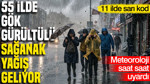 Meteoroloji saat saat uyardı: 55 ilde gök gürültülü sağanak yağış geliyor (2 Ekim 2026)