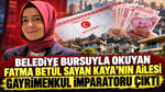 Belediye bursuyla okuyan Fatma Betül Sayan Kaya’nın ailesi gayrimenkul imparatoru çıktı