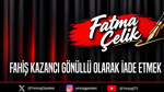 Fahiş kazancı gönüllü olarak iade etmek