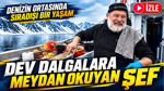 Denizin ortasında sıradışı yaşam: Uzun yol gemisinde fırtınaya rağmen hazırlanan sanat eseri tabaklar