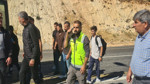 Ponza madeni yüklü TIR kaza yaptı: Ekipler sürücüyü kurtarmak için seferber oldu