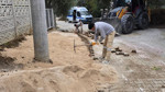 Bayırköy’de bozulan yollar için bakım ve onarım çalışması