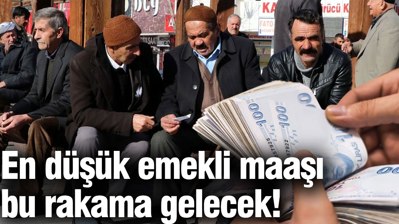 En d&uuml;ş&uuml;k emekli maaşı bu rakama gelecek! Yandaş duyurdu&hellip;