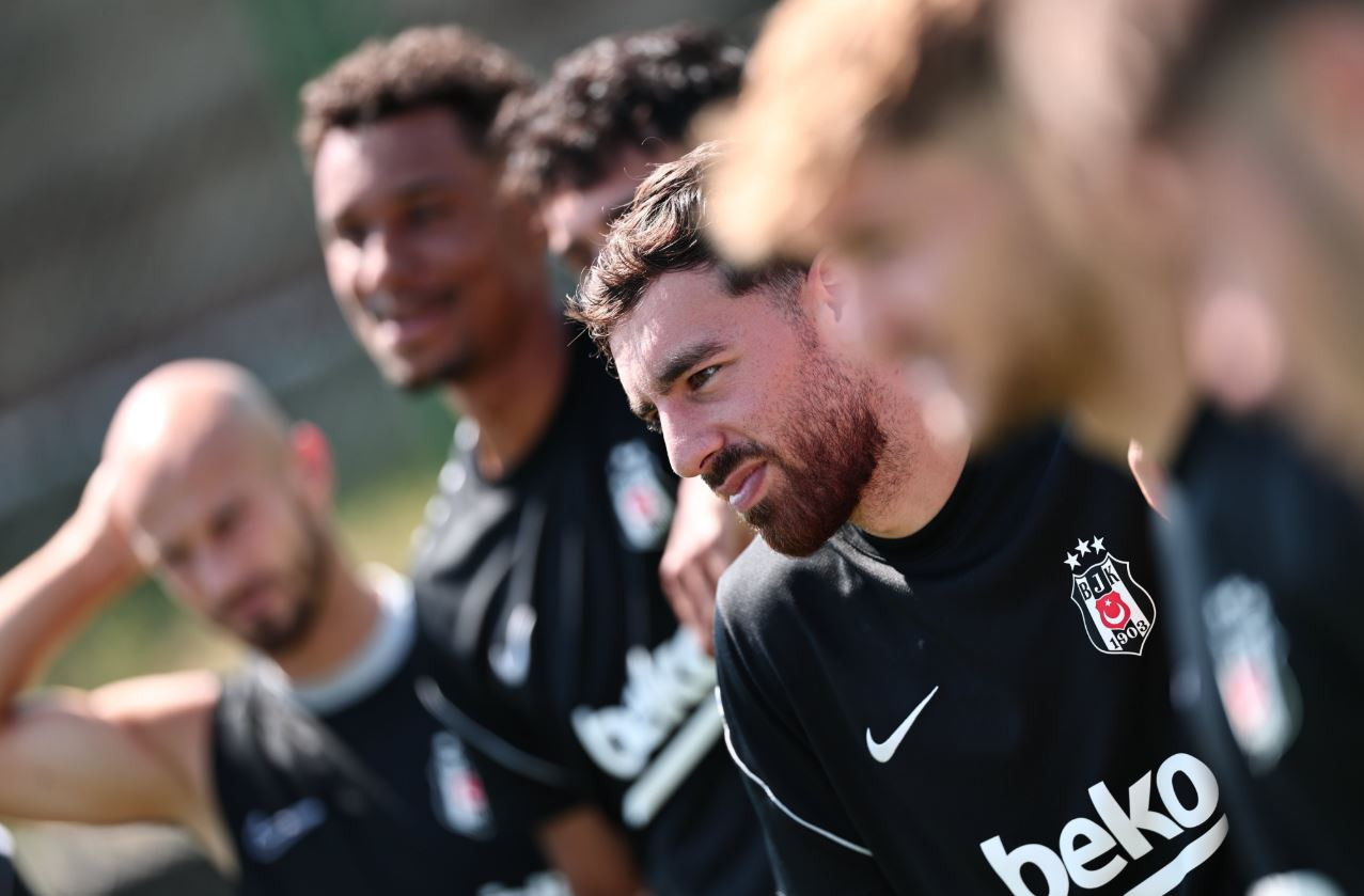 Beşiktaş, Midtjylland maçının hazırlıklarını sürdürdü - Resim : 1