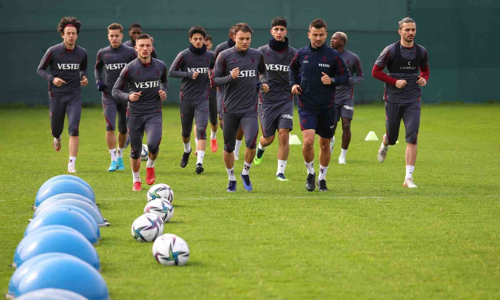 Trabzonspor, Ferencvaros maçı hazırlıklarını sürdürdü - Resim : 1