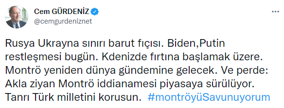 Emekli amiraller Atilla Kıyat ve Cem Gürdeniz'den ‘Montrö’ iddianamesine tepki - Resim : 3
