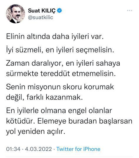 'Erdoğan tokat attı' denilen eski bakan Suat Kılıç AKP'ye ayar verdi - Resim : 1