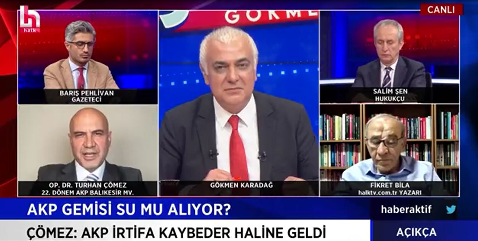 Turhan &Ccedil;&ouml;mez Saray koridorlarında yaşananları anlattı. Erdoğan'ın eski sağ kolu canlı yayında anlattı - Resim : 1