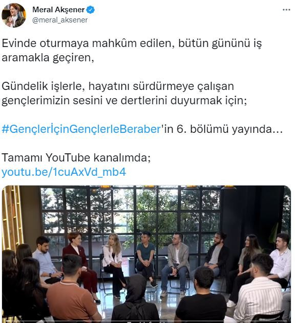 Gençler anlattı Meral Akşener dinledi. Evimden dışarı çıktığımda Türk ile karşılaşmıyorum - Resim : 3