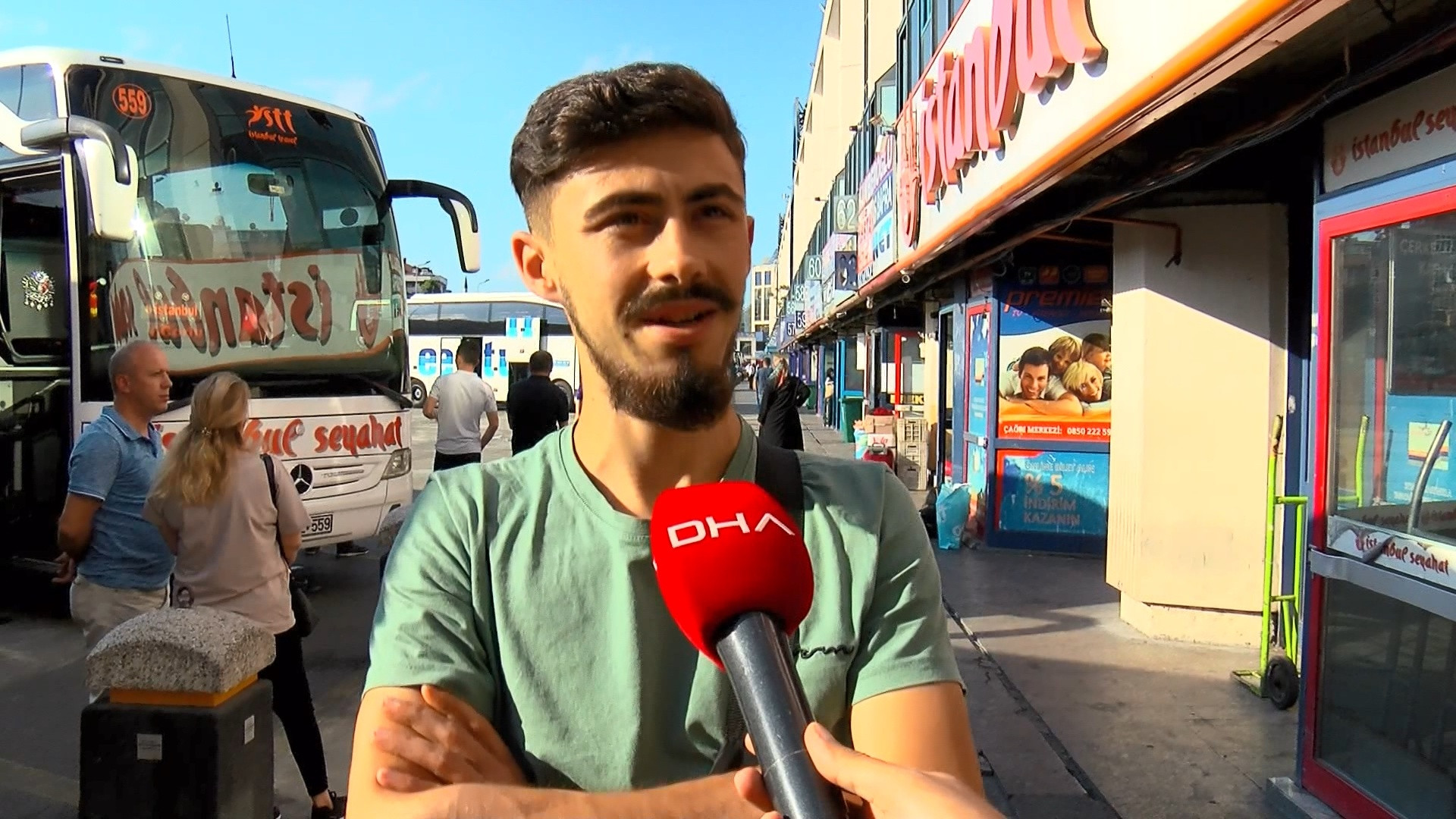 Otogarda bayram dönüşü hareketliliği - Resim : 1