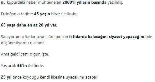 Erdoğan aday olayım olmayayım mı diye bir daha düşünecek. Can Ataklı eski defterleri açtı - Resim : 3