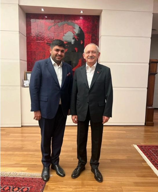 Kılıçdaroğlu, tv100 Yönetim Kurulu Başkanı Necat Gülseven ile görüştü. Kılıçdaroğlu 3 çalışanın işe geri alınmasını istedi - Resim : 2