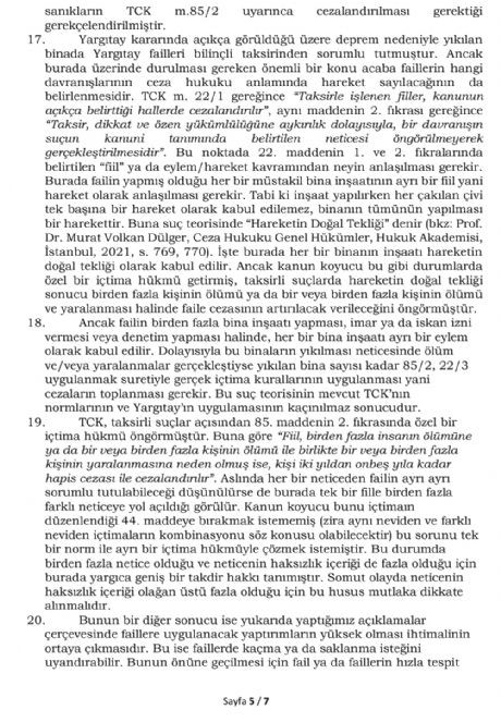 Depremdeki can kayıplarından dolayı Erdoğan ve bakanlar hakkında suç duyurusu - Resim : 6