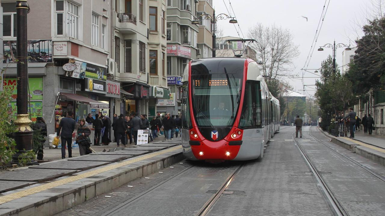 İstanbul’da tramvay seferlerinde aksama (11 Kasım 2023)