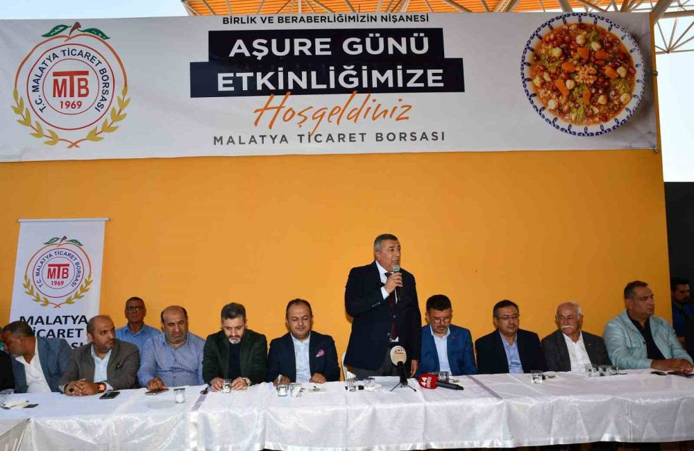 Malatya’da aşure buluşması: Birlik ve beraberlik mesajı!