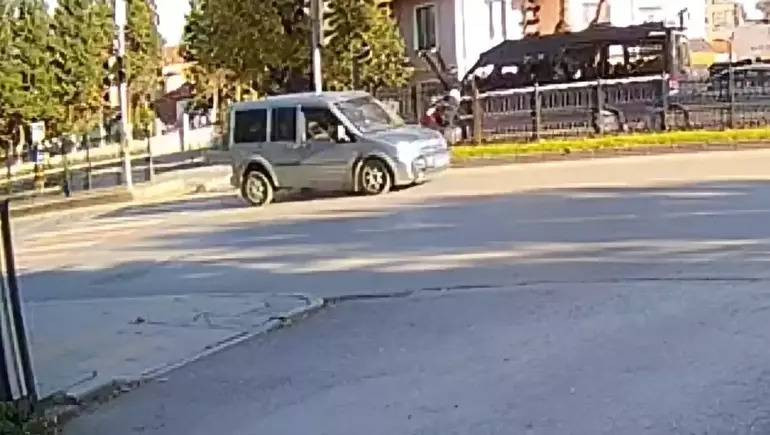 Yaya geçidinde feci kaza! Sürücüye ceza verildi