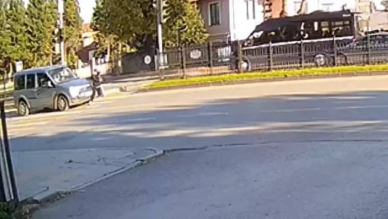 Yaya geçidinde feci kaza! Sürücüye ceza verildi
