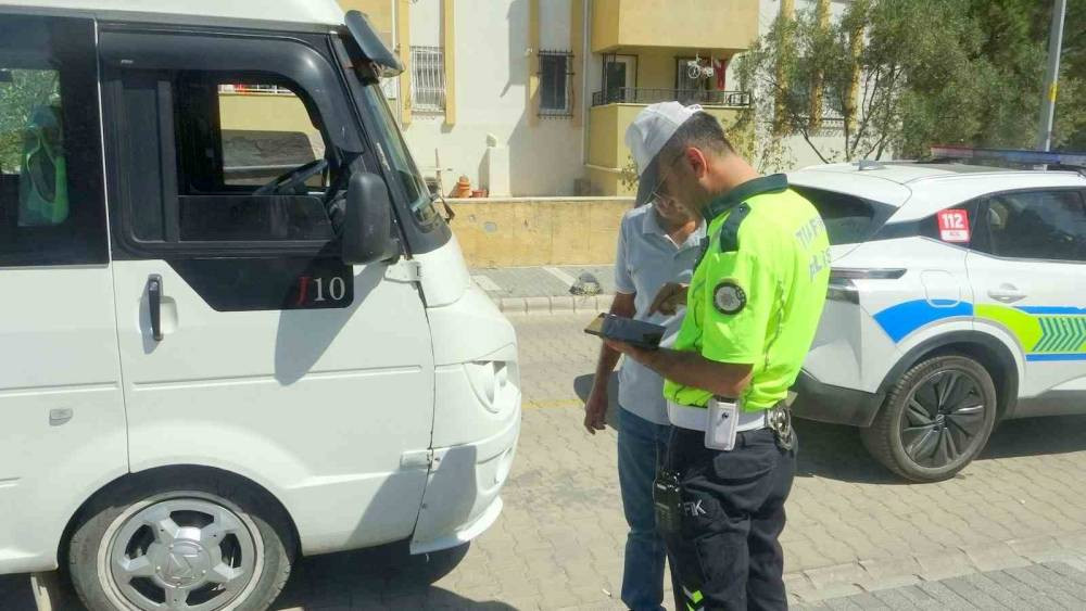Menteşe’de okul servisleri denetleniyor